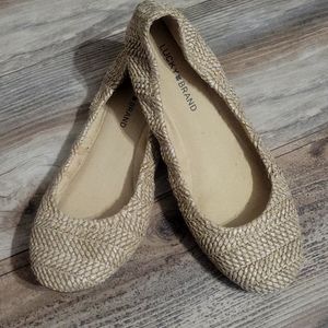 Lucky Brand LK Emile Flat in Natural Textile (10)